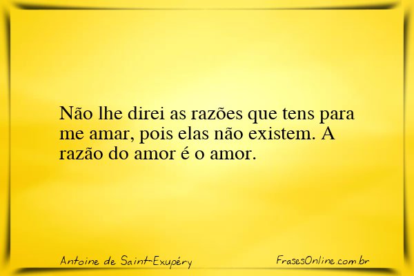 Frase de Antoine de Saint-Exupéry