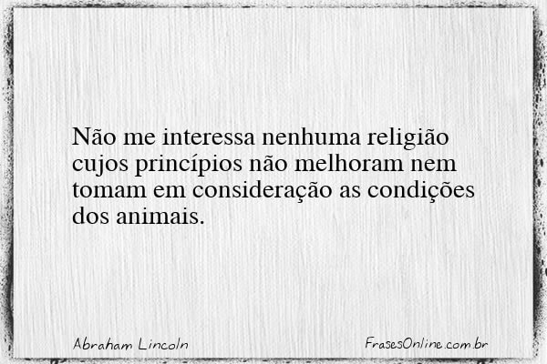 Frase de Abraham Lincoln