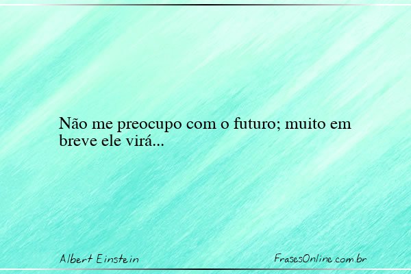 Frase de Albert Einstein