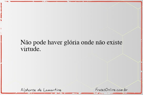 Frase de Alphonse de Lamartine