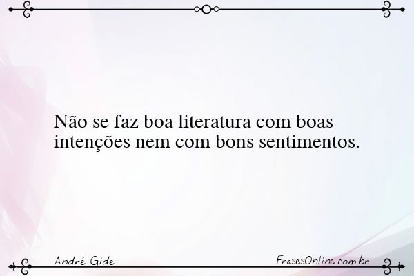 Frase de André Gide