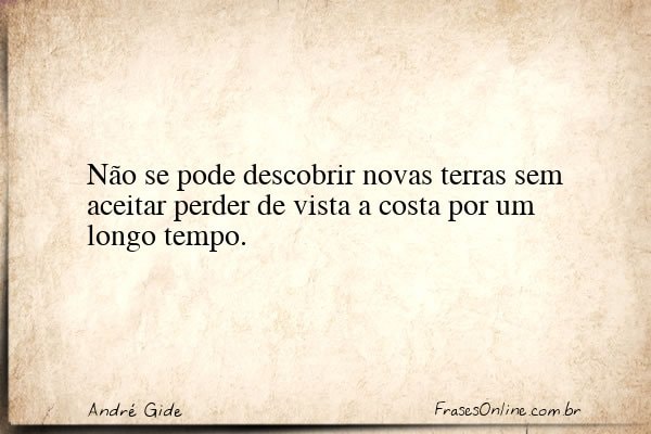 Frase de André Gide
