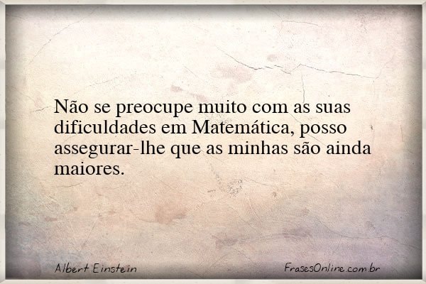 Frase de Albert Einstein