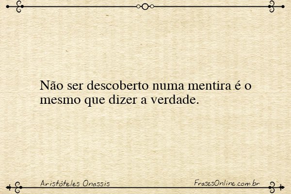 Frase de Aristóteles Onassis