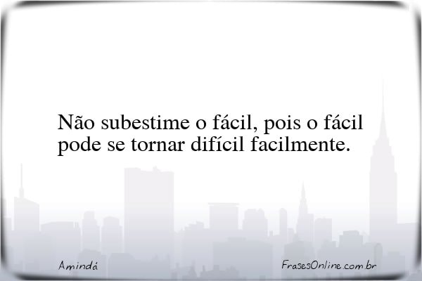 Frase de Amindá
