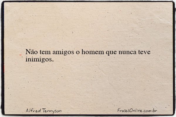 Frase de Alfred Tennyson