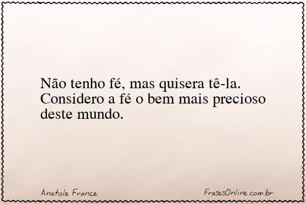 Frase de Anatole France