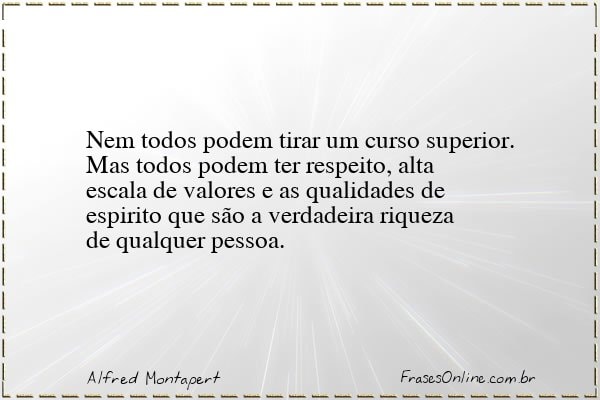Frase de Alfred Montapert