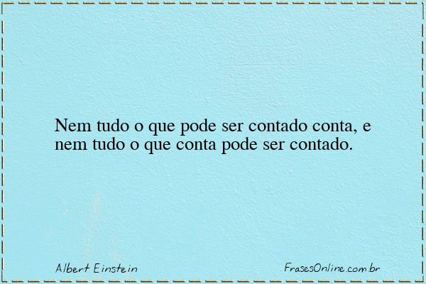 Frase de Albert Einstein