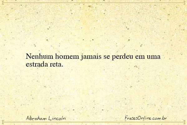Frase de Abraham Lincoln