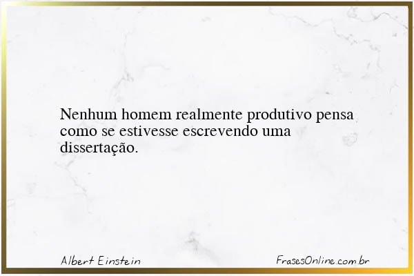 Frase de Albert Einstein