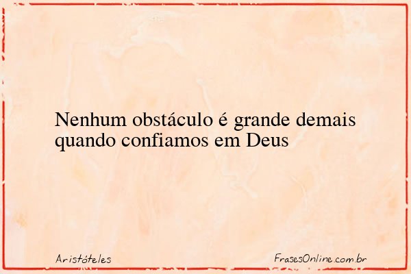 Frase de Aristóteles