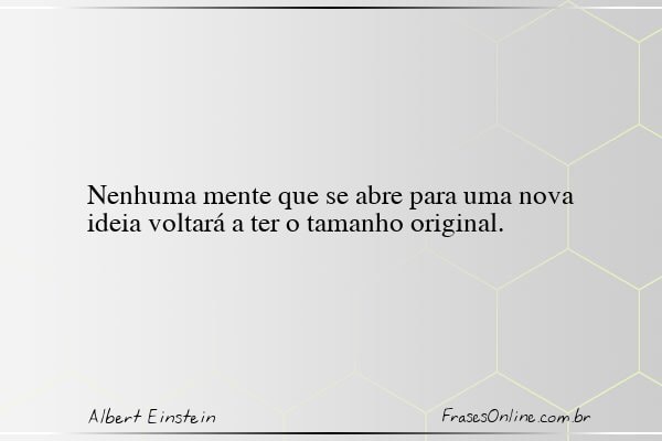 Frase de Albert Einstein