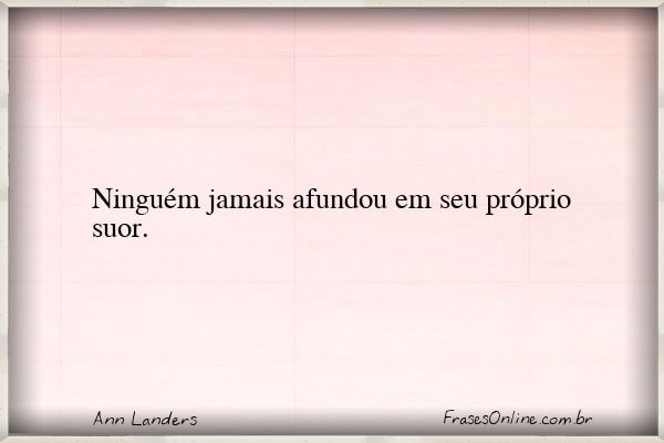 Frase de Ann Landers