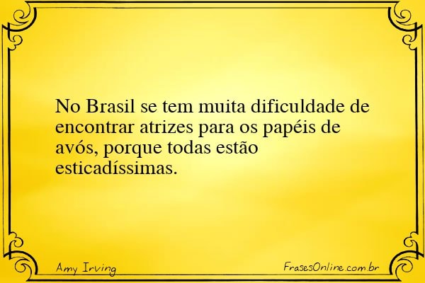 Frase de Amy Irving