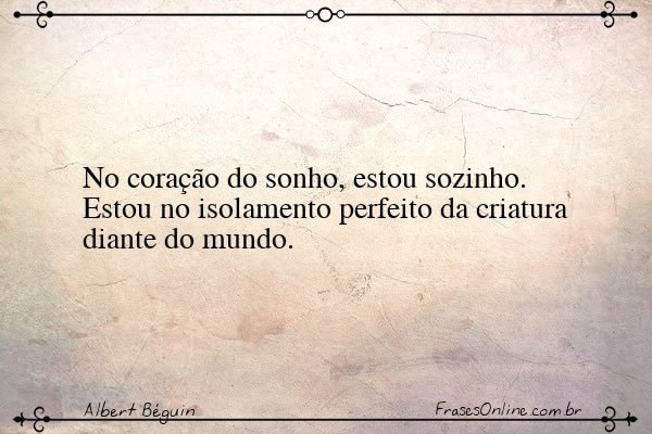 Frase de Albert Béguin