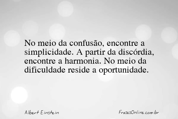Frase de Albert Einstein
