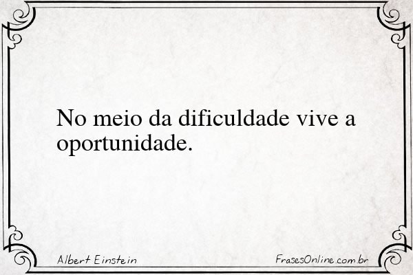 Frase de Albert Einstein