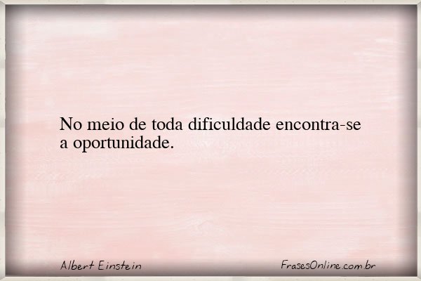 Frase de Albert Einstein