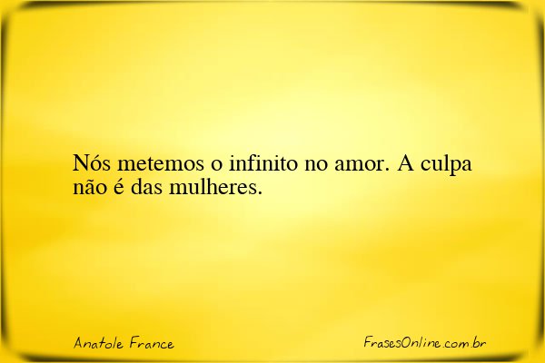 Frase de Anatole France