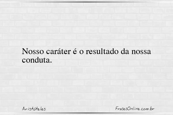 Frase de Aristóteles