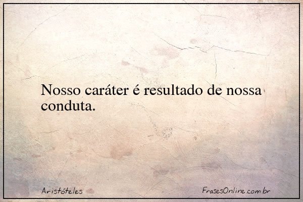Frase de Aristóteles