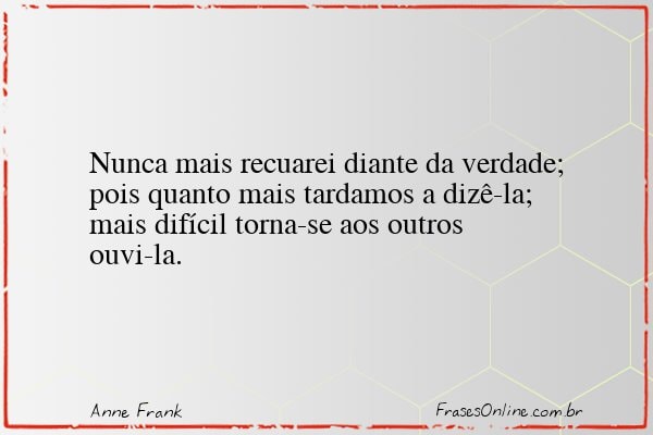 Frase de Anne Frank