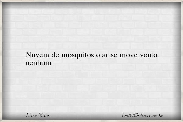 Frase de Alice Ruiz