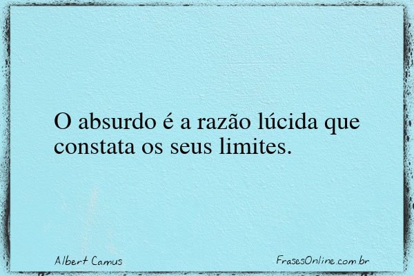 Frase de Albert Camus