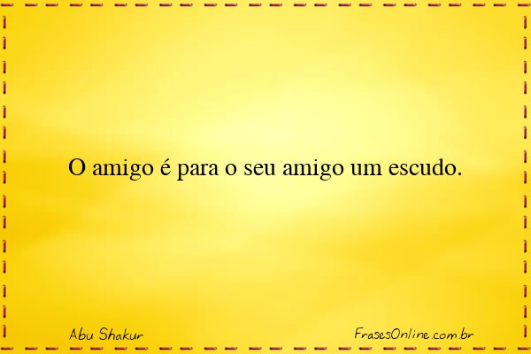 Frase de Abu Shakur