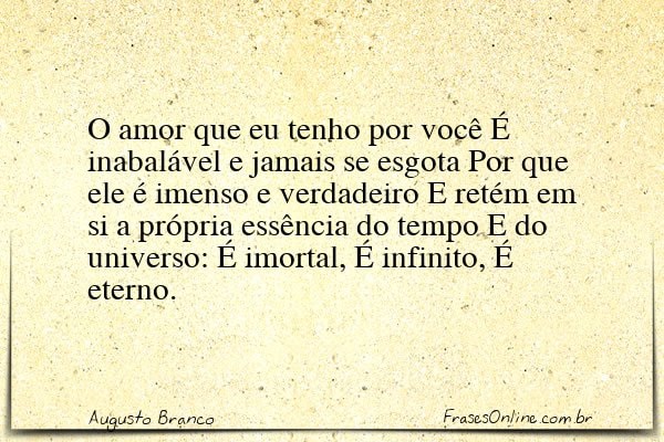 Frase de Augusto Branco