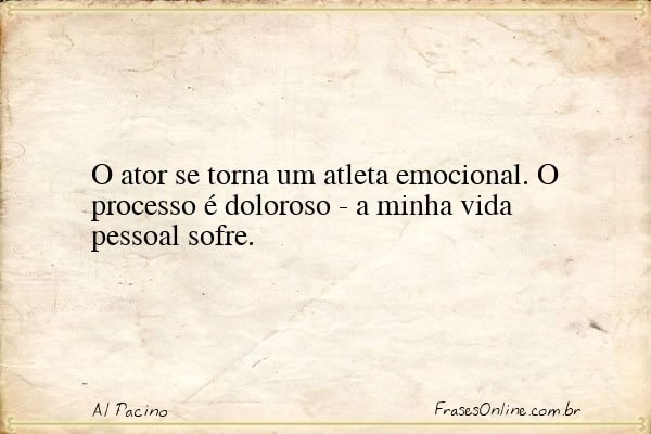 Frase de Al Pacino
