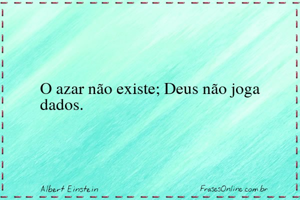 Frase de Albert Einstein