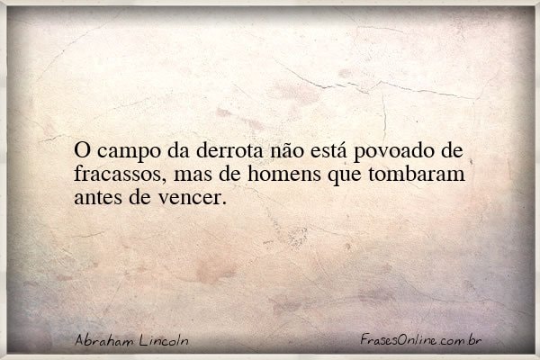 Frase de Abraham Lincoln