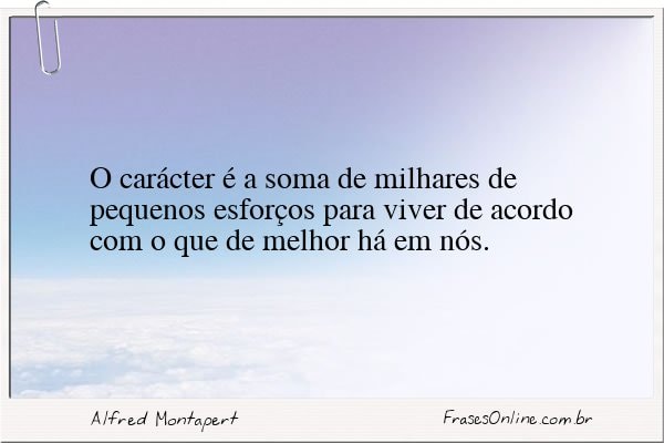 Frase de Alfred Montapert