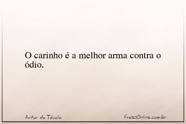 Frase de Artur da Távola