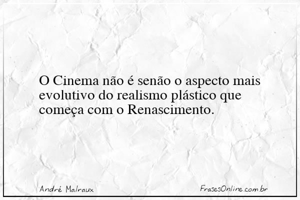 Frase de André Malraux