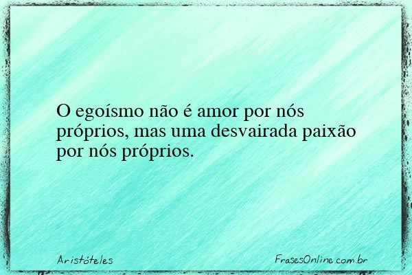 Frase de Aristóteles