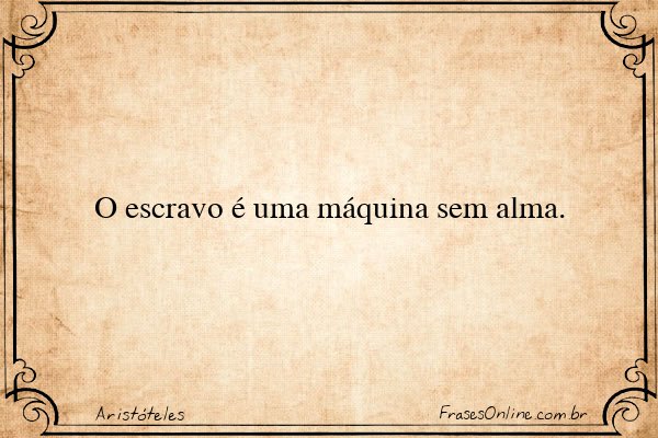Frase de Aristóteles