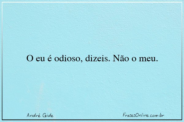 Frase de André Gide