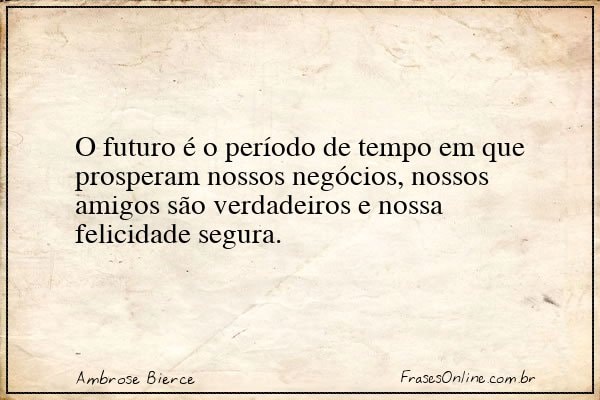 Frase de Ambrose Bierce