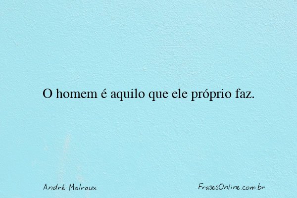Frase de André Malraux