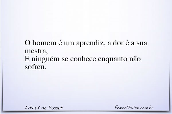 Frase de Alfred de Musset