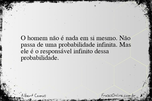 Frase de Albert Camus