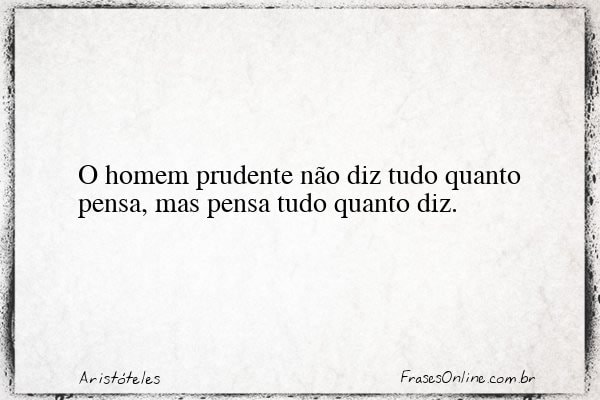 Frase de Aristóteles