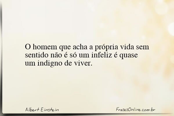 Frase de Albert Einstein