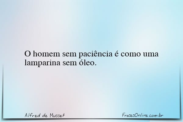 Frase de Alfred de Musset