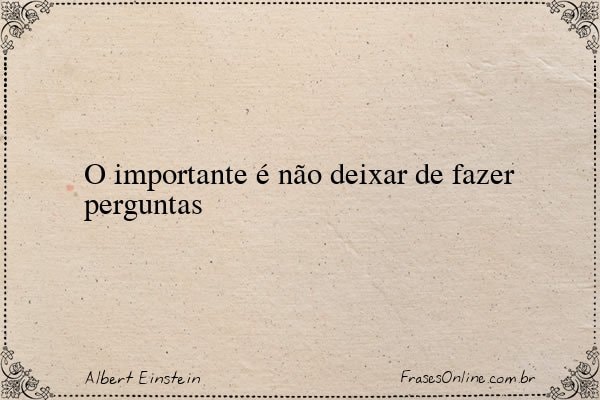 Frase de Albert Einstein