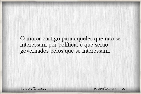 Frase de Arnold Toynbee