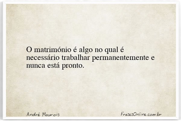 Frase de André Maurois